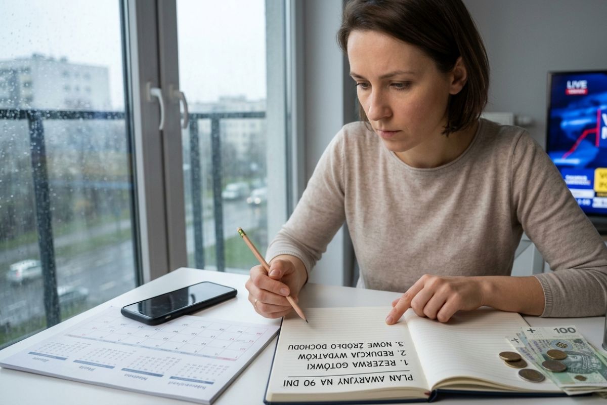 Jak zabezpieczyć finanse w czasach niepewności - plan awaryjny na 90 dni